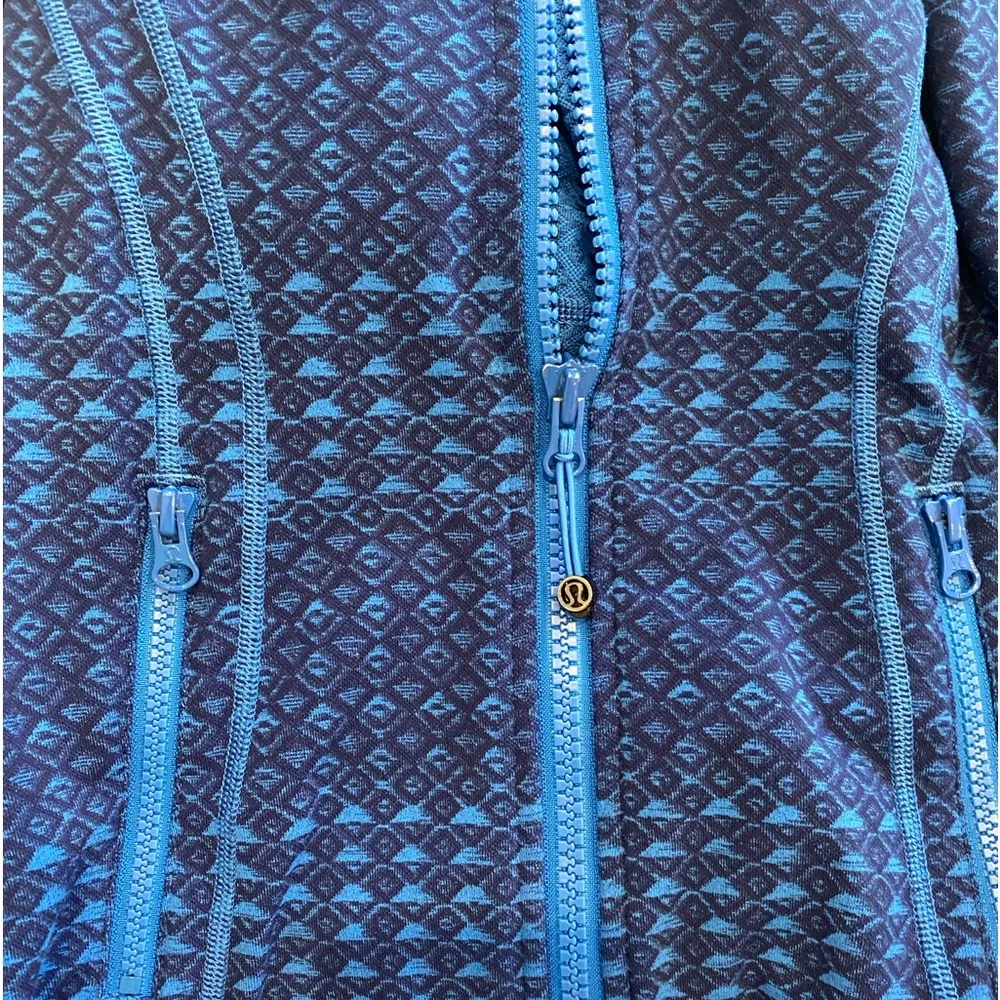 Define Jacket Triometric Stripe Lakeside Blue Hero Blue size 6 - Image 9