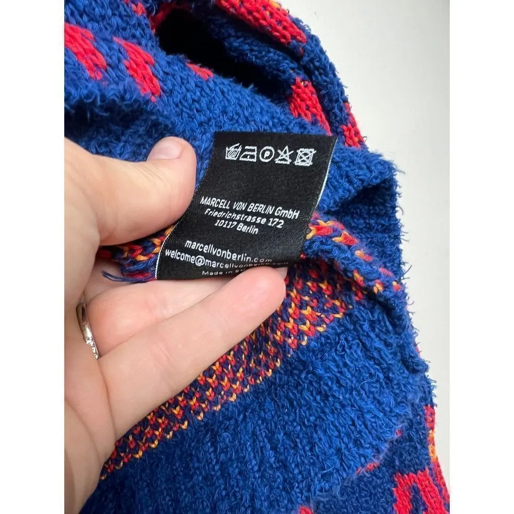 Marcell Von Berlin Blue Pullover Sweater NWT Sz. 4 - Image 6