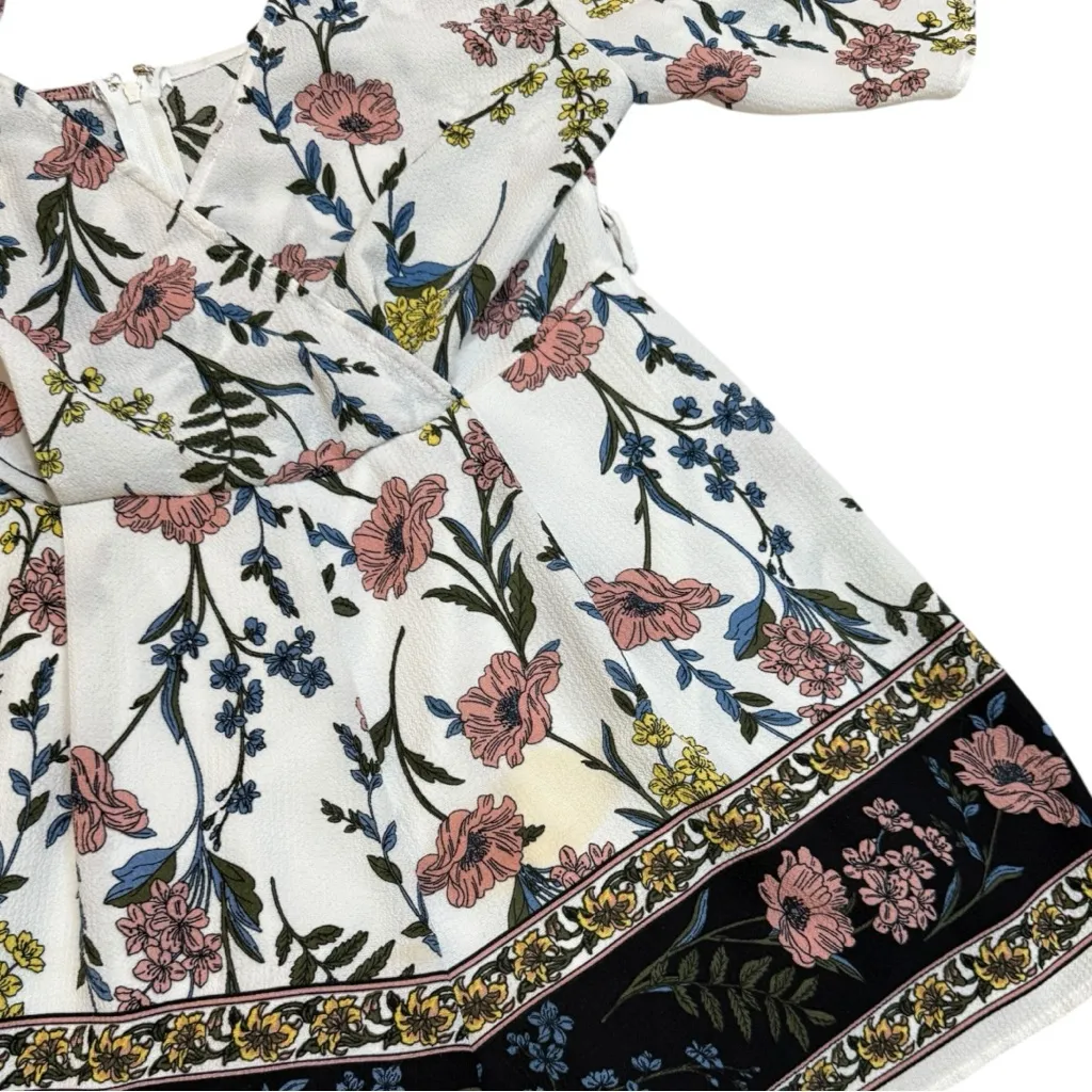 Trixxi Floral Boho Open Back Romper - Image 2