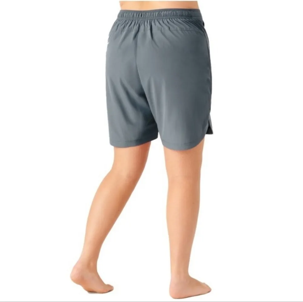 NWT! Free Country Womens Plus Size Cloud Grey Bermuda Board Shorts 2X - Image 7