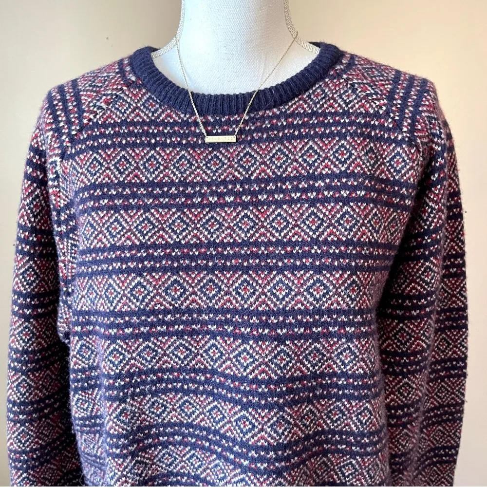 GOODTHREADS | 100% Lambswool Crewneck Sweater Sz M Size M - Image 2