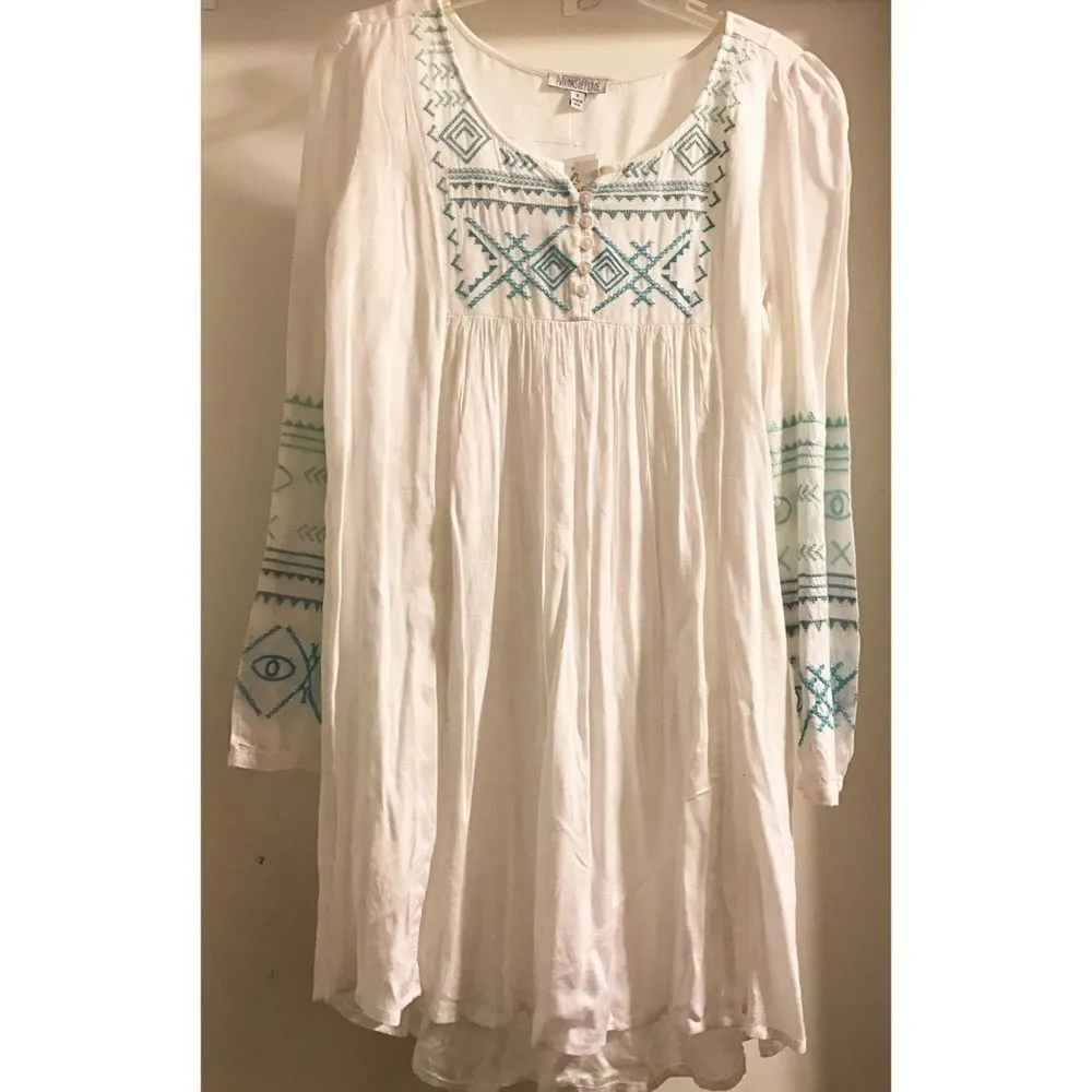 ✨HP✨Patrons Of Peace Embroidered Dress ✨ - Image 4