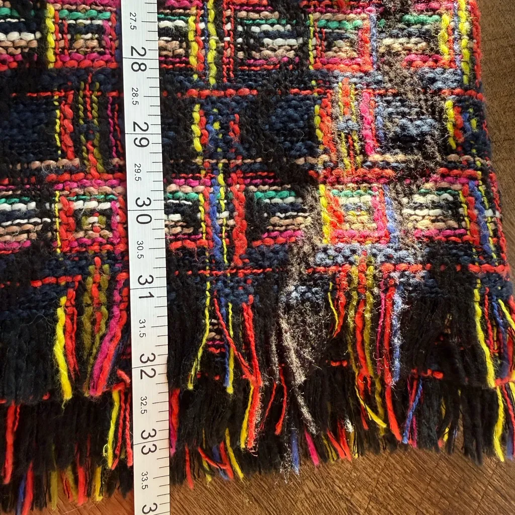 Trina Turk Leann Tweed Fringe Dress Women’s Size 0 XS Lined EUC - Image 10