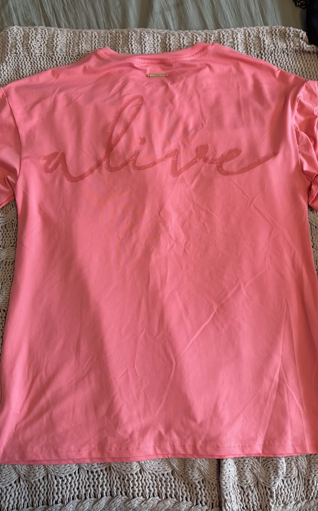 Whitney Simmons Tee Gymshark Oversized - Image 2