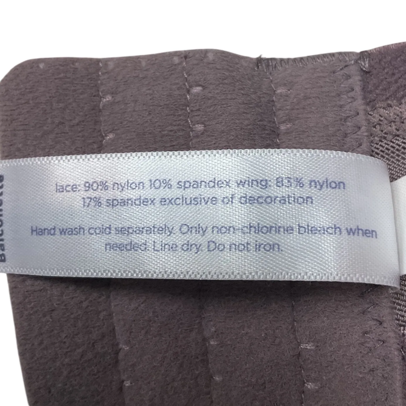 Cacique Seriously Sexy Boost Strappy Laced Underwired Balconette Bra Size 40DD - Image 6