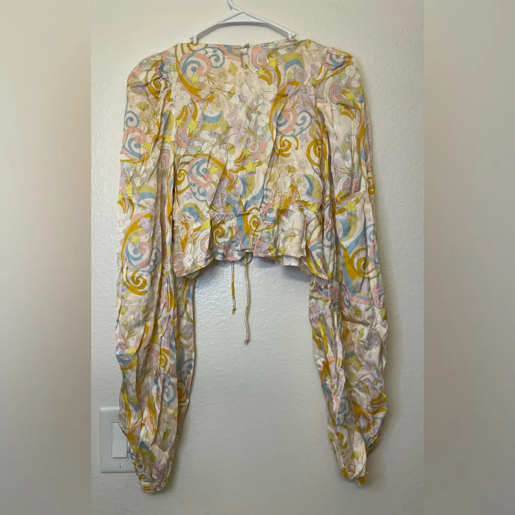 For‎ Love And Lemons Set NWT Marcia Crop Top M and Aiko Mini Skirt Size S - Image 4