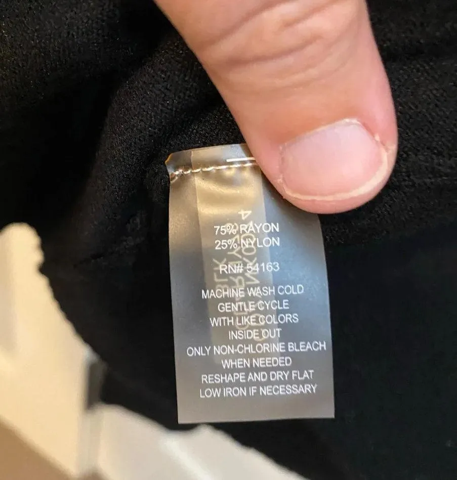 Calvin Klein large black shrug / bolero - Image 4