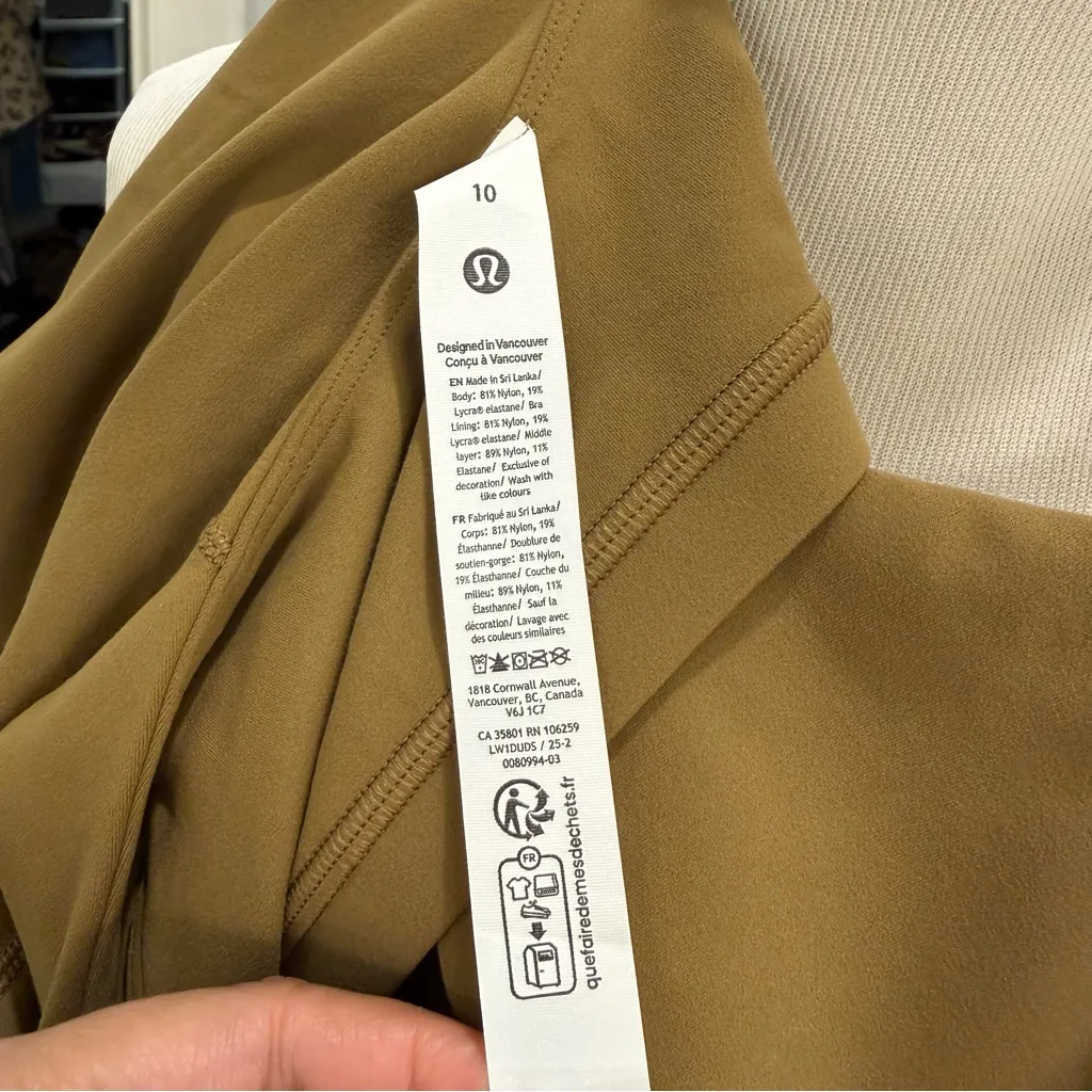 Lululemon Align Tank in All Spice size 10 NWT - Image 8