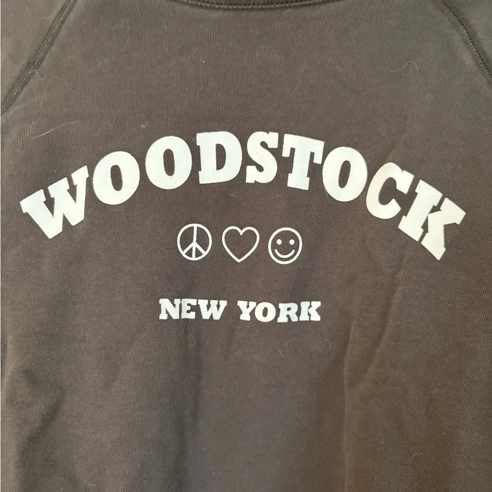 ☮️ woodstock ny cropped crewneck ☮️ White Size M - Image 2