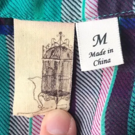 Francesca’s Collection Bird Cage Plaid Top - Image 5