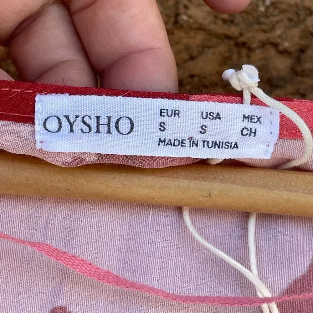 OYSHO print maxi dress. Size small - Image 4