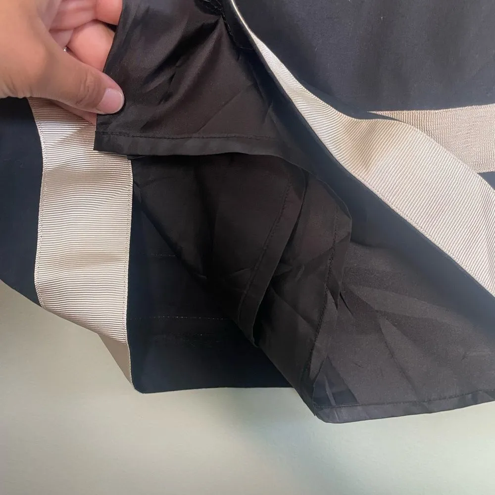 Saint James Mademoiselle Navy and White Stripe Parisian Shift Dress SZ 6 Blue - Image 10