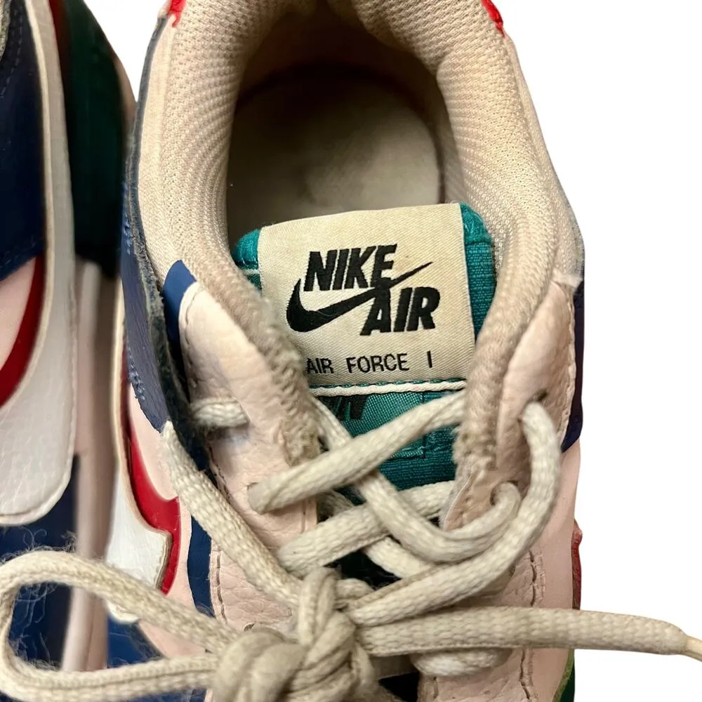 Nike Air Force 1 Shadow Mystic Navy Low Top Multi Sz 8 - Image 8