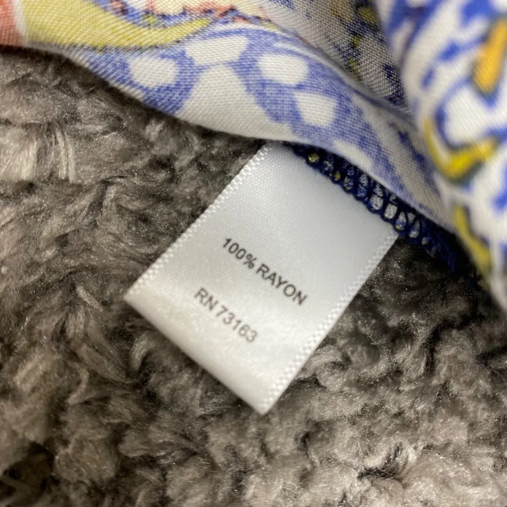 Melissa Paige Women Medium Floral Top Cold Shoulder Ties Waist and Sleeve - Image 9