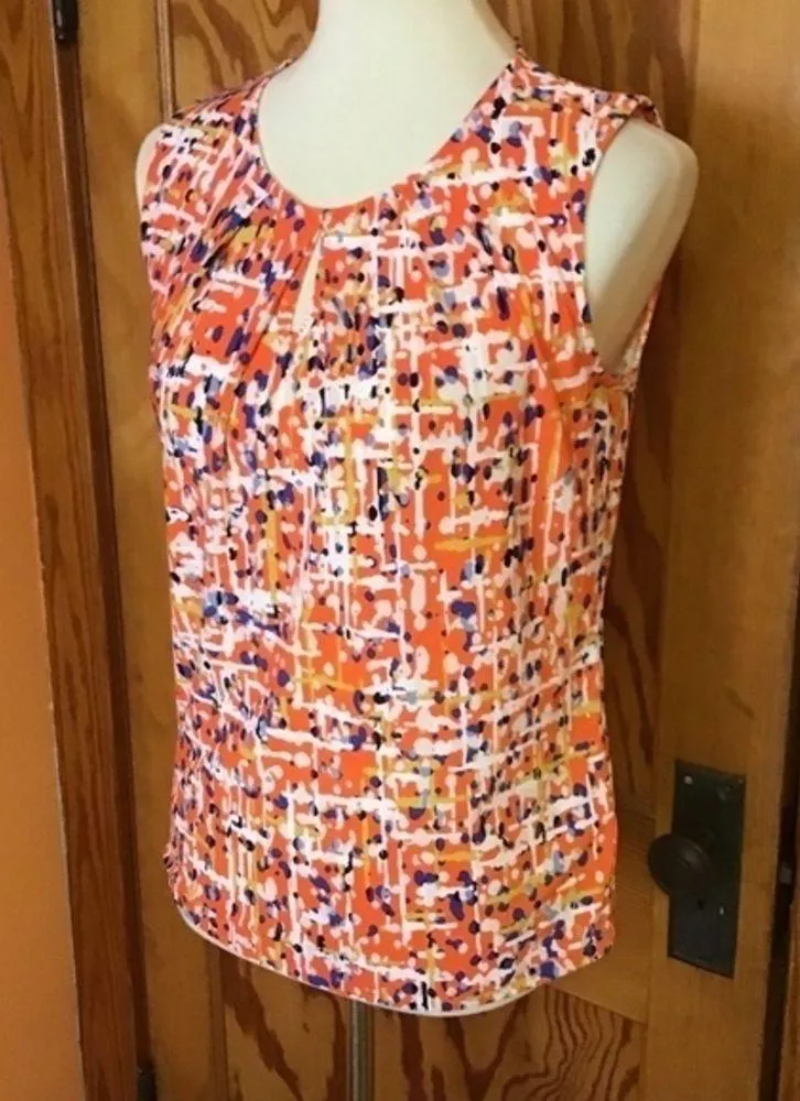 Evan Picone Bright fun summer tank top - Image 5