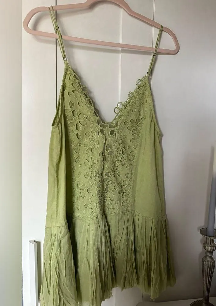 NWOT Free People One Casella Drop-Waist Slip Dress - Image 6