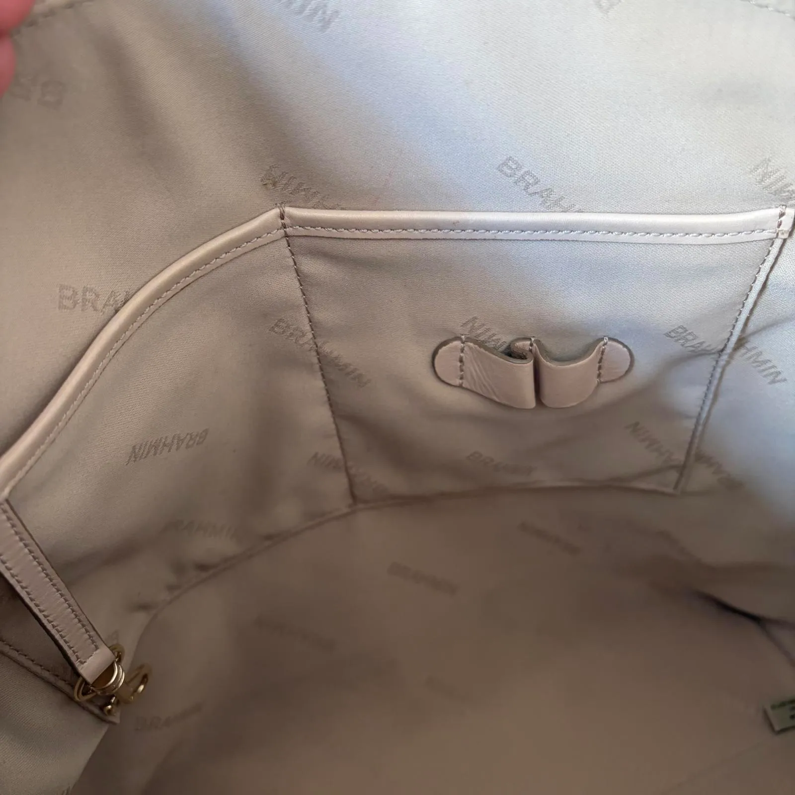 Brahmin Copa Cabana Duxbury Ady Wallet Satchel Purse Woody 57 Chevy Palm Tree - Image 6