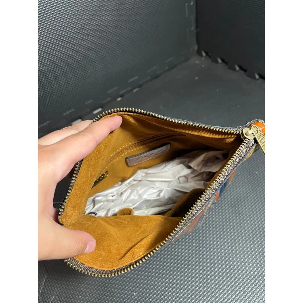 Patricia Nash Crossbody Enlightened Garden Collection Italian Leather Clutch NWT - Image 6