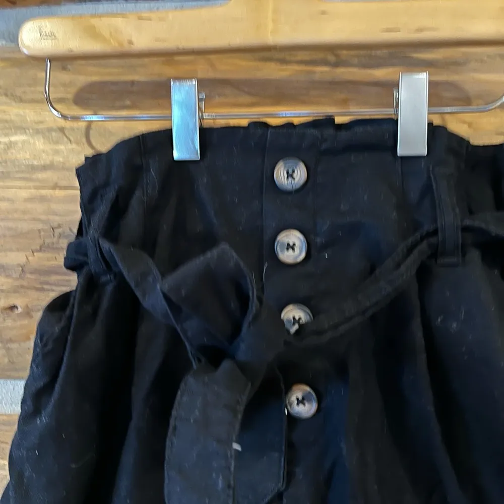 H&M Button Down Paper Bag Pants - Image 4