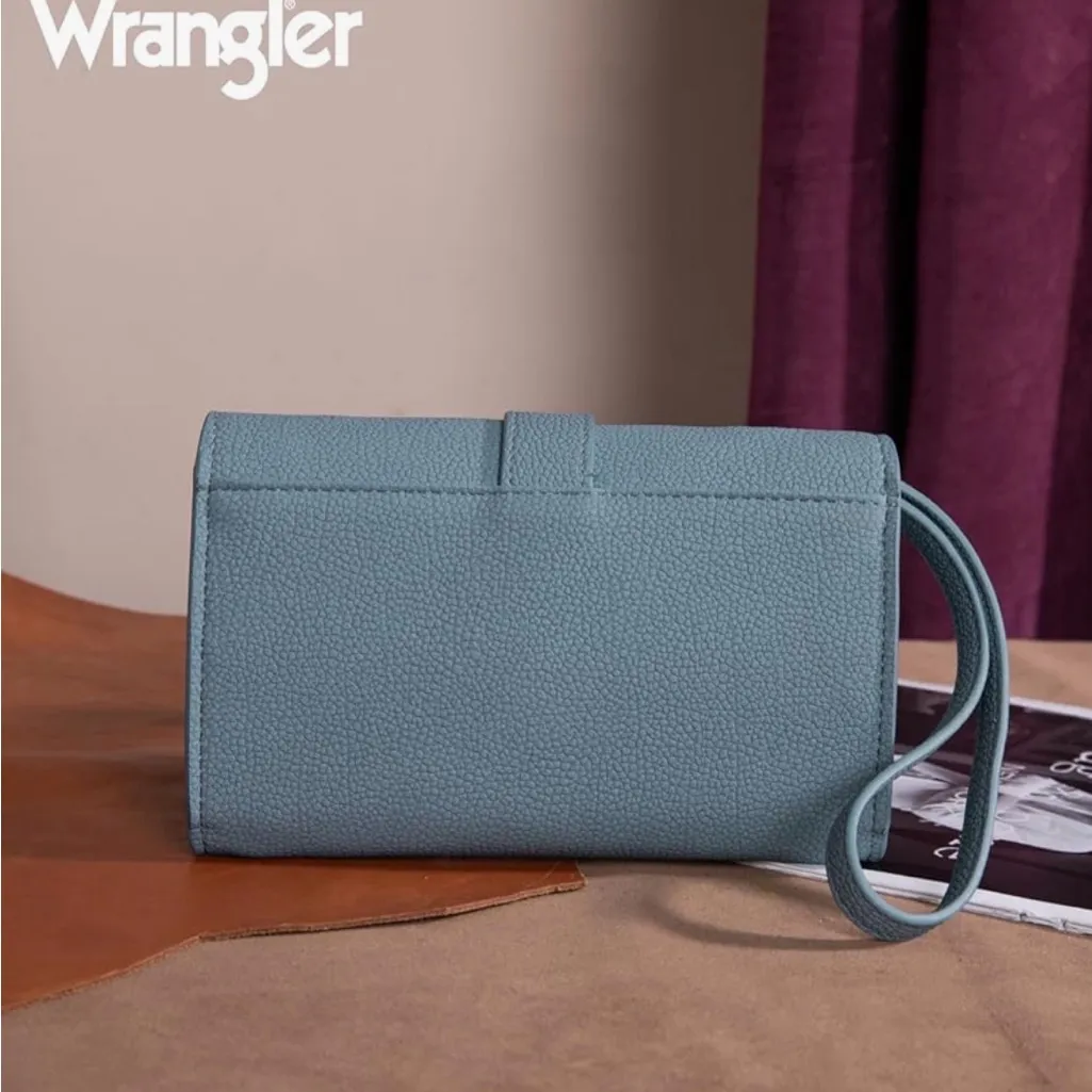 Wrangler Steel Blue Crossbody Bag - Image 6