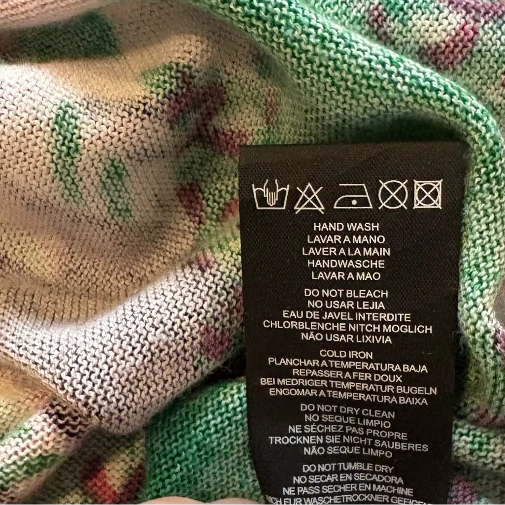 Custo Barcelona Multi-colored Cardigan, Sz 2 - Image 14