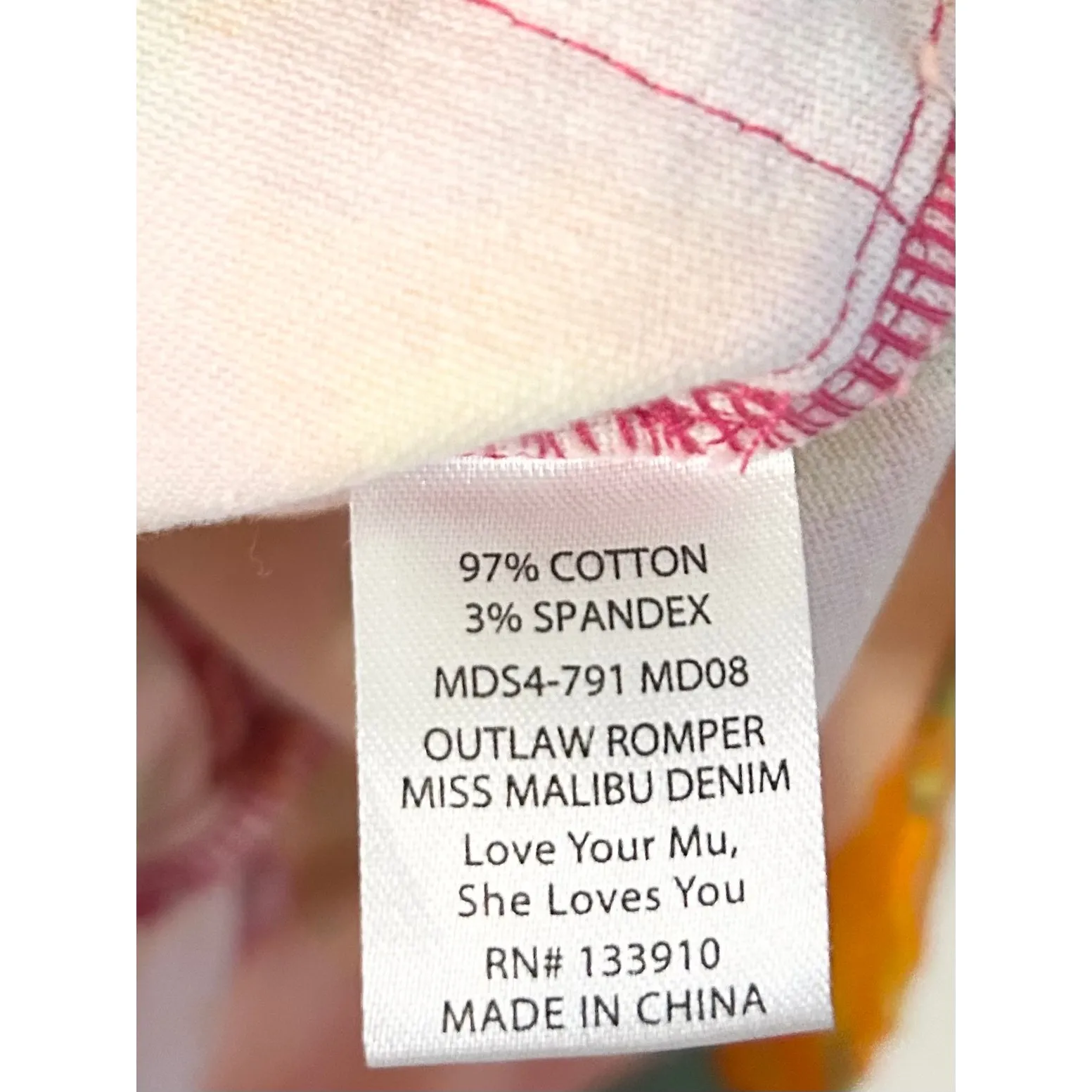 Show Me Your Mumu Outlaw Romper in Miss Malibu Denim S - Image 6