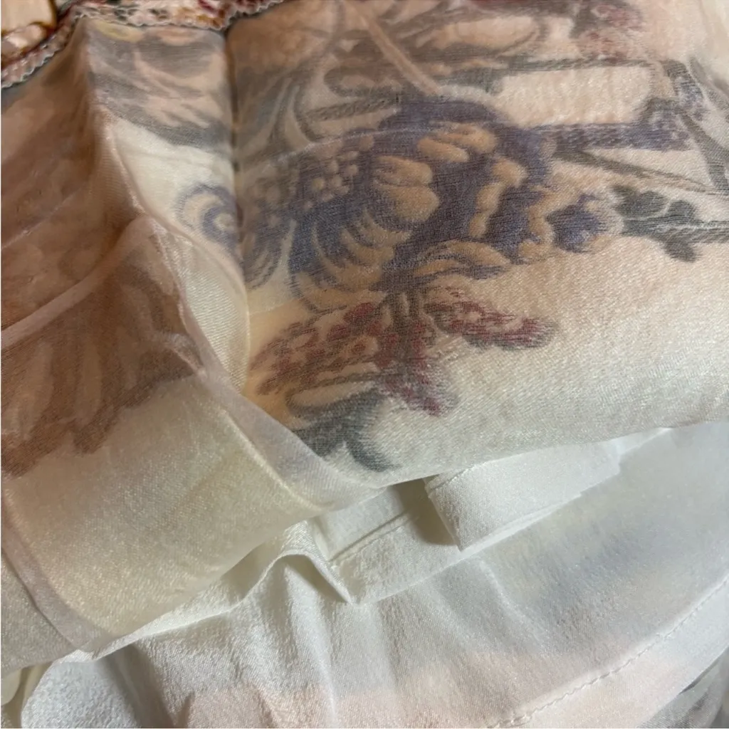 NWOT Oscar de la Renta Multicolor Graphic Midi Dress - Image 8