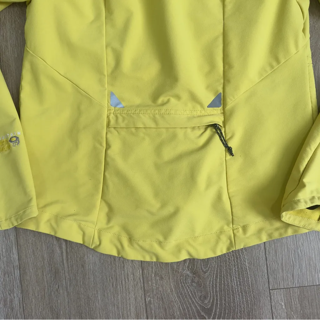 Mountain Hardwear Front Zip Jacket Women’s Size Medium Yellow - Image 11