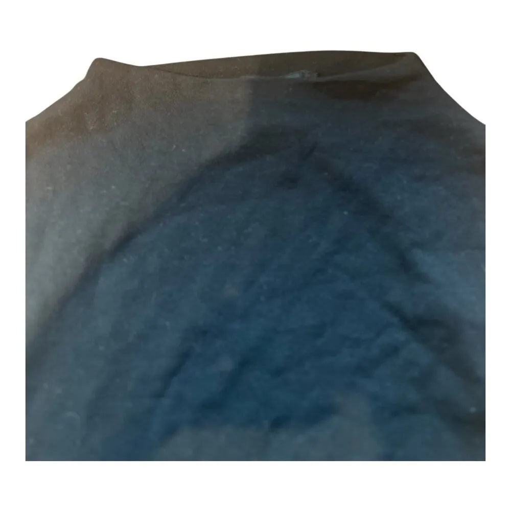 Naked Wardrobe Cropped Sleeveless Black Top Medium Open Back Athleisure Lounge - Image 2