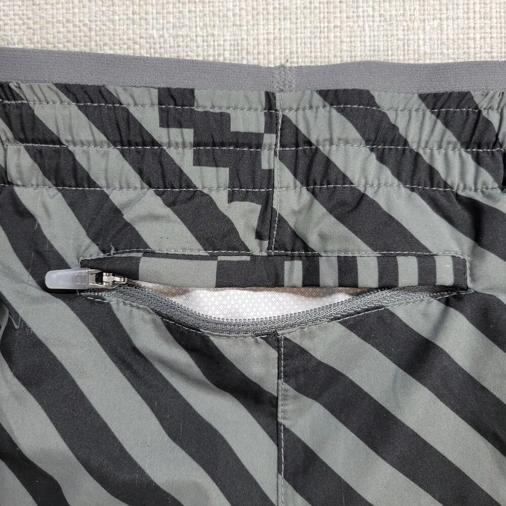 Nike Tempo Runway Lux Dri-FIT Women's M Black Gray Running Athletic Shorts - Image 4