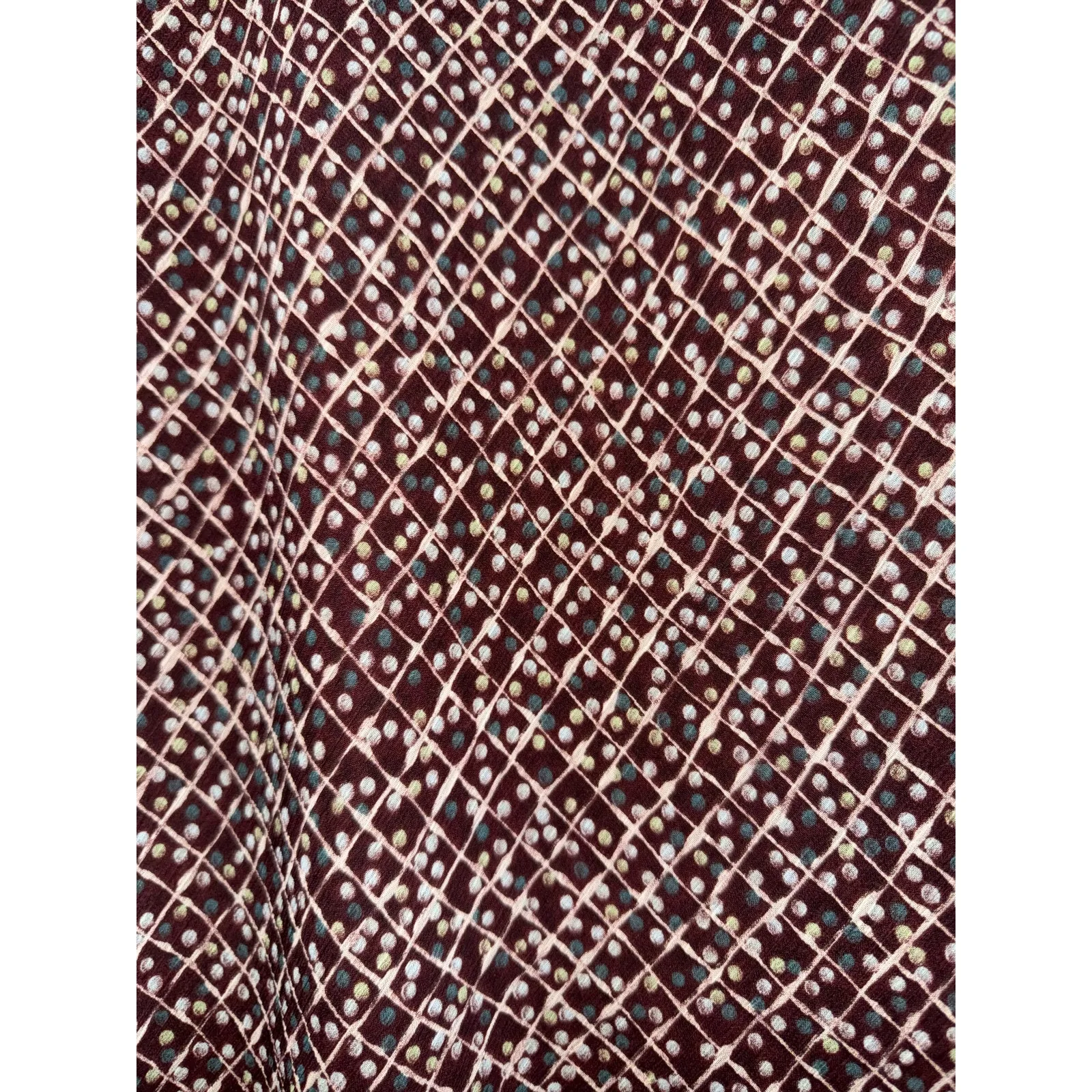 Vintage Covington Babydoll Top Womens 10 Feminine Y2K 90s Flowy Forest Fairy - Image 6