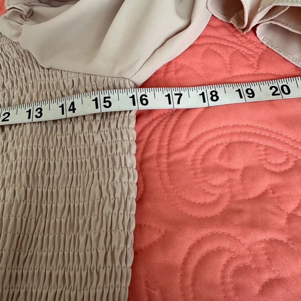 SHEIN Light Beige Long Sleeve Dress - Image 8