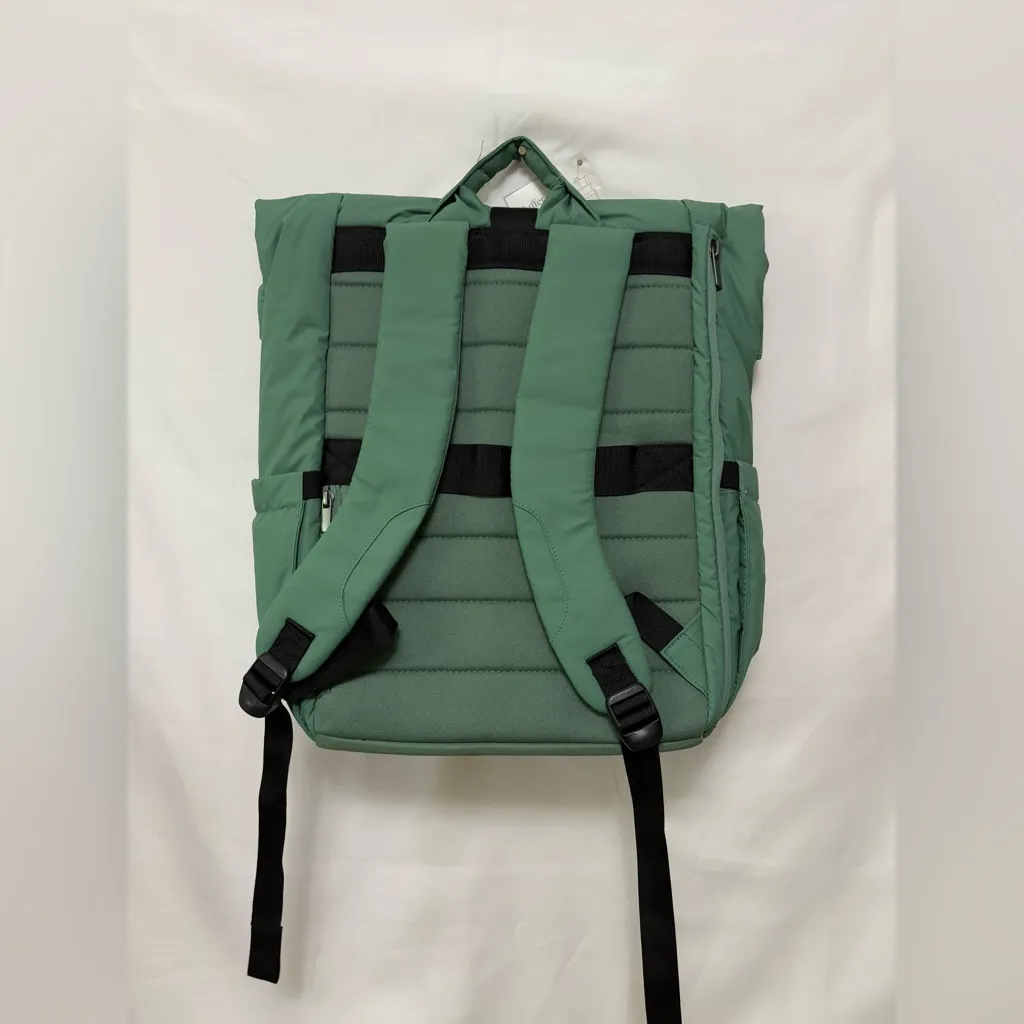 NWT Open‎ Story Puffer Backpack Green - Image 2