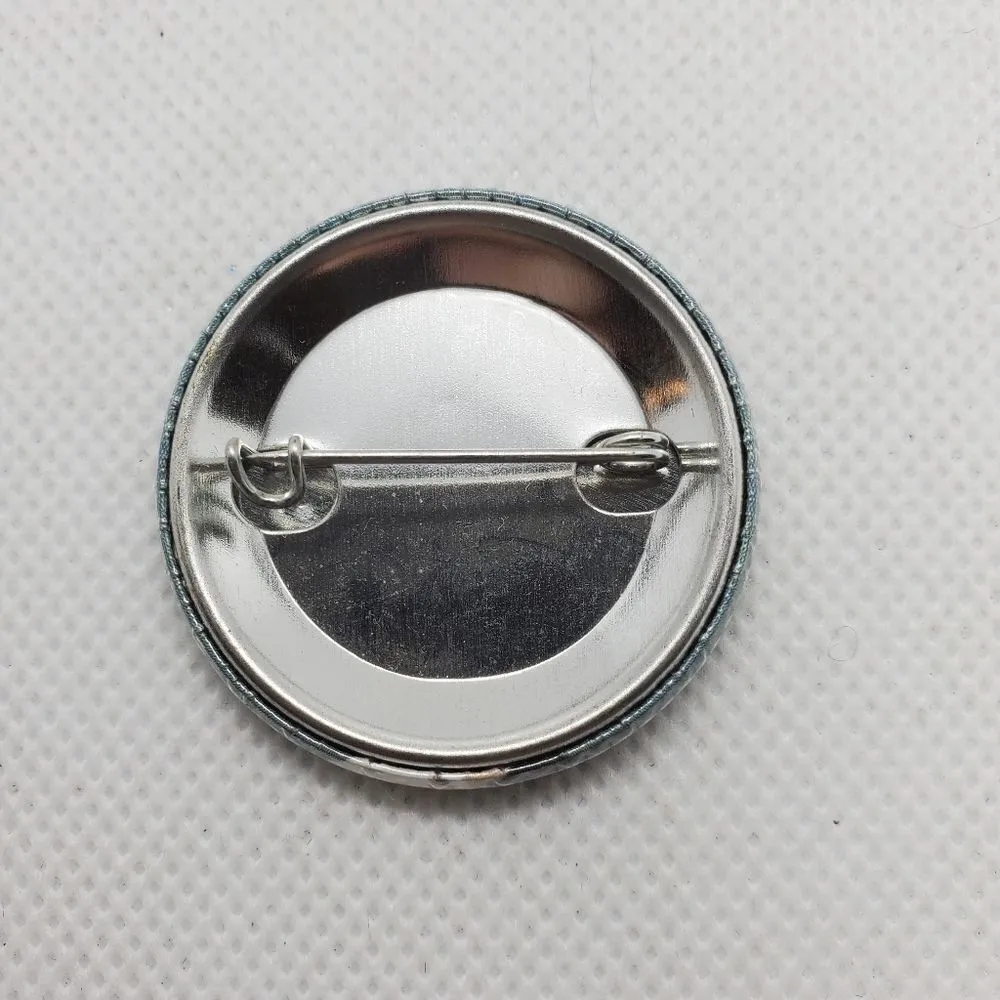 Anime Character Button Pin Blue - Image 4