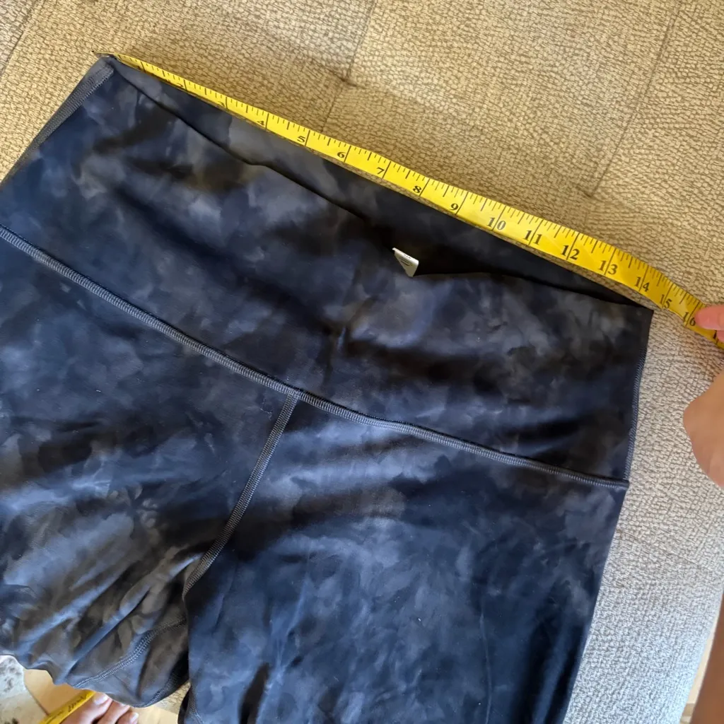 LULULEMON Align Crop 21” Diamond Dye  Pitch‎ Grey Graphite Grey Size 12 - Image 7