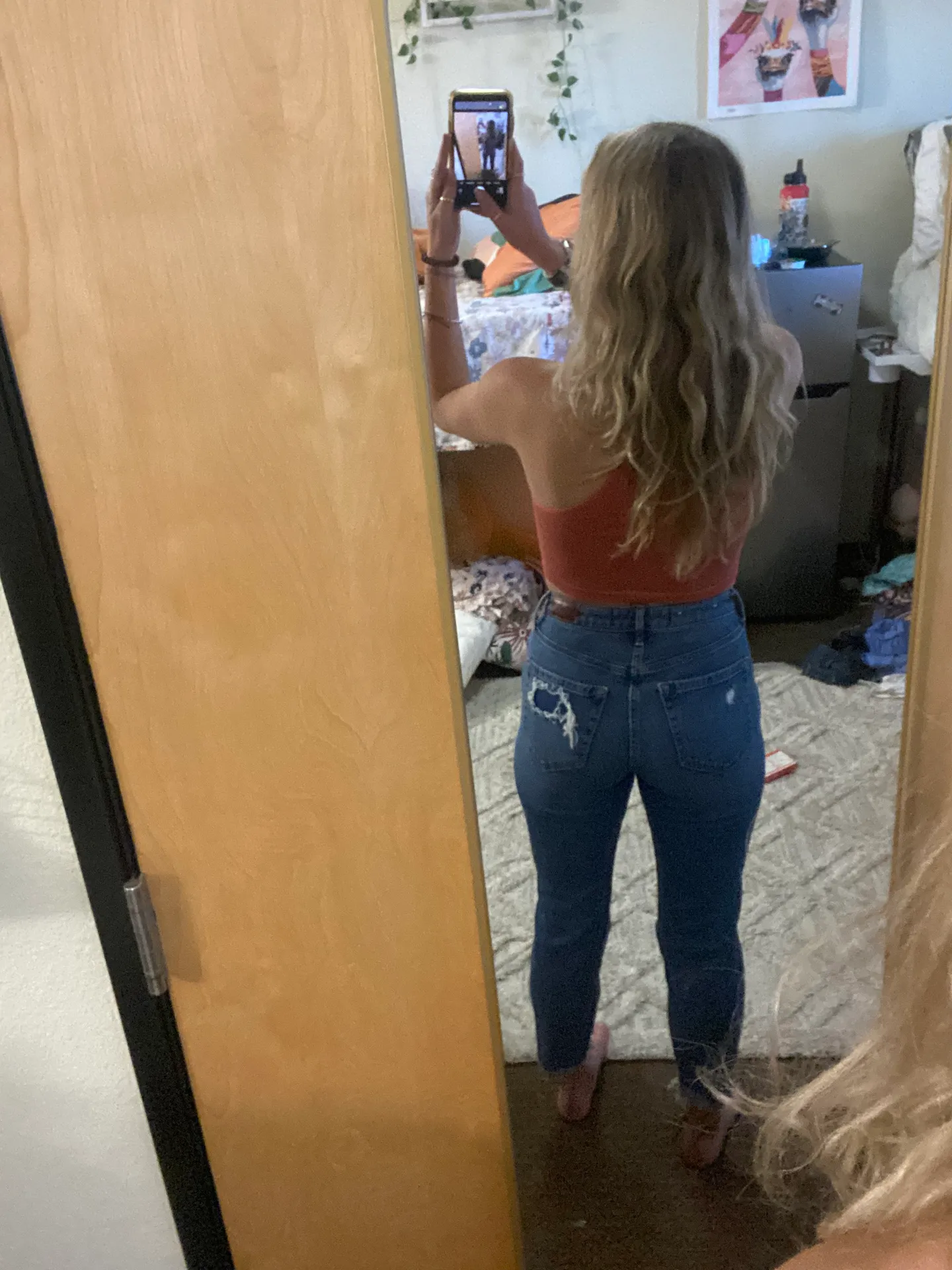 Hollister Distressed Mom Jeans!! - Image 3