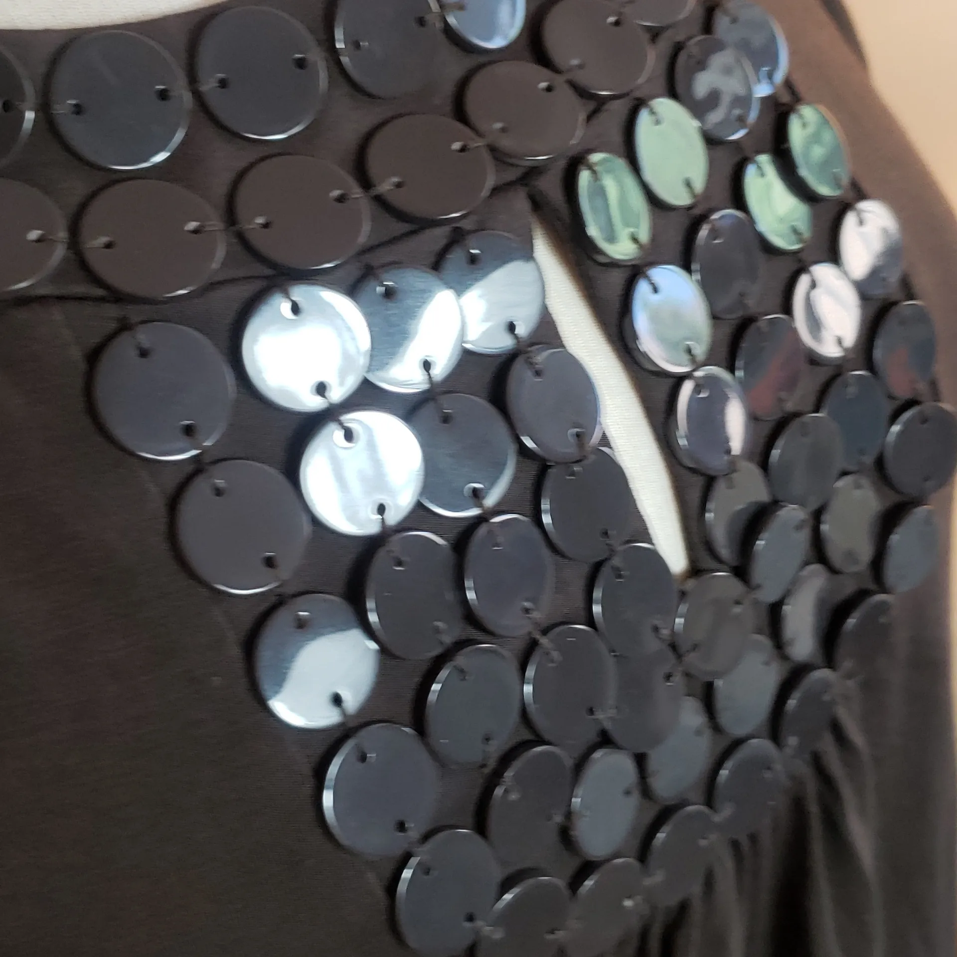 Vintage Vertigo 90's embellished keyhole tunic dress - Image 13