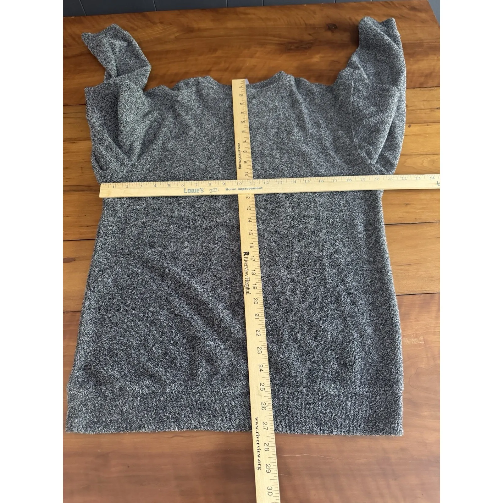 Franklin‎ College Varsity Spirit Crewneck Sweatshirt Size SM Gray Yellow - Image 7