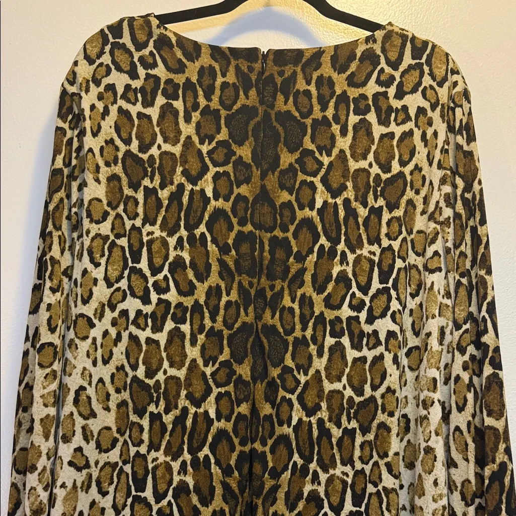 Cato Leopard Print Dress Size 24 - Image 4