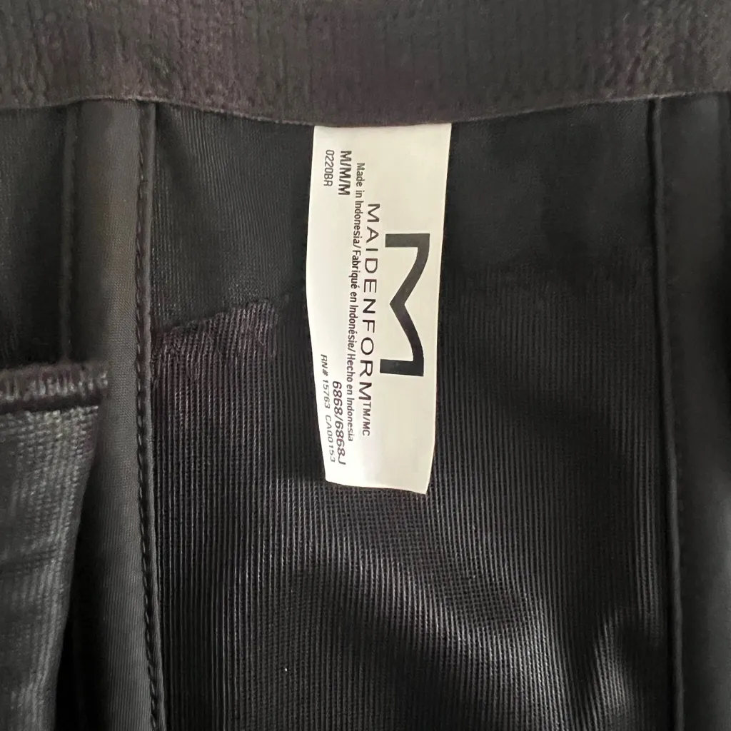 Maidenform Black Floral Corset Top - Image 3