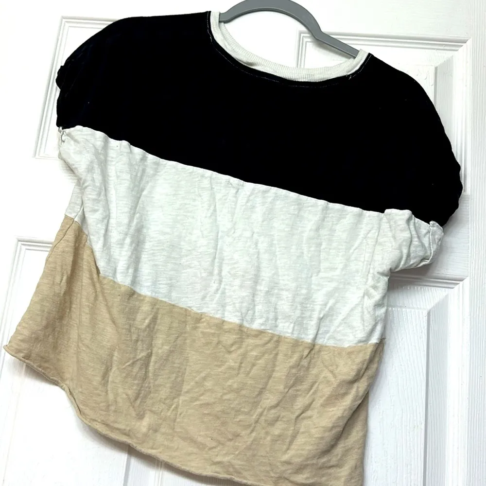 Z Supply Solid Striped Tee Shirt - Image 2