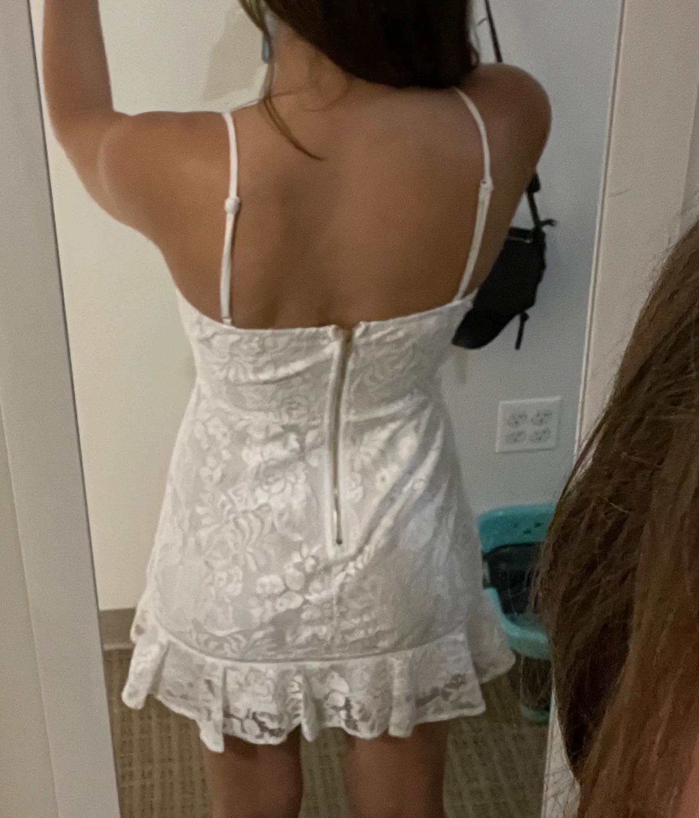 Hello Molly White  Lace Dress - Image 4