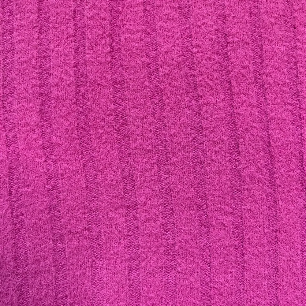 Aerie Hot Pink Buttercream Ribbed Long Sleeve Crewneck Sweater - Image 11