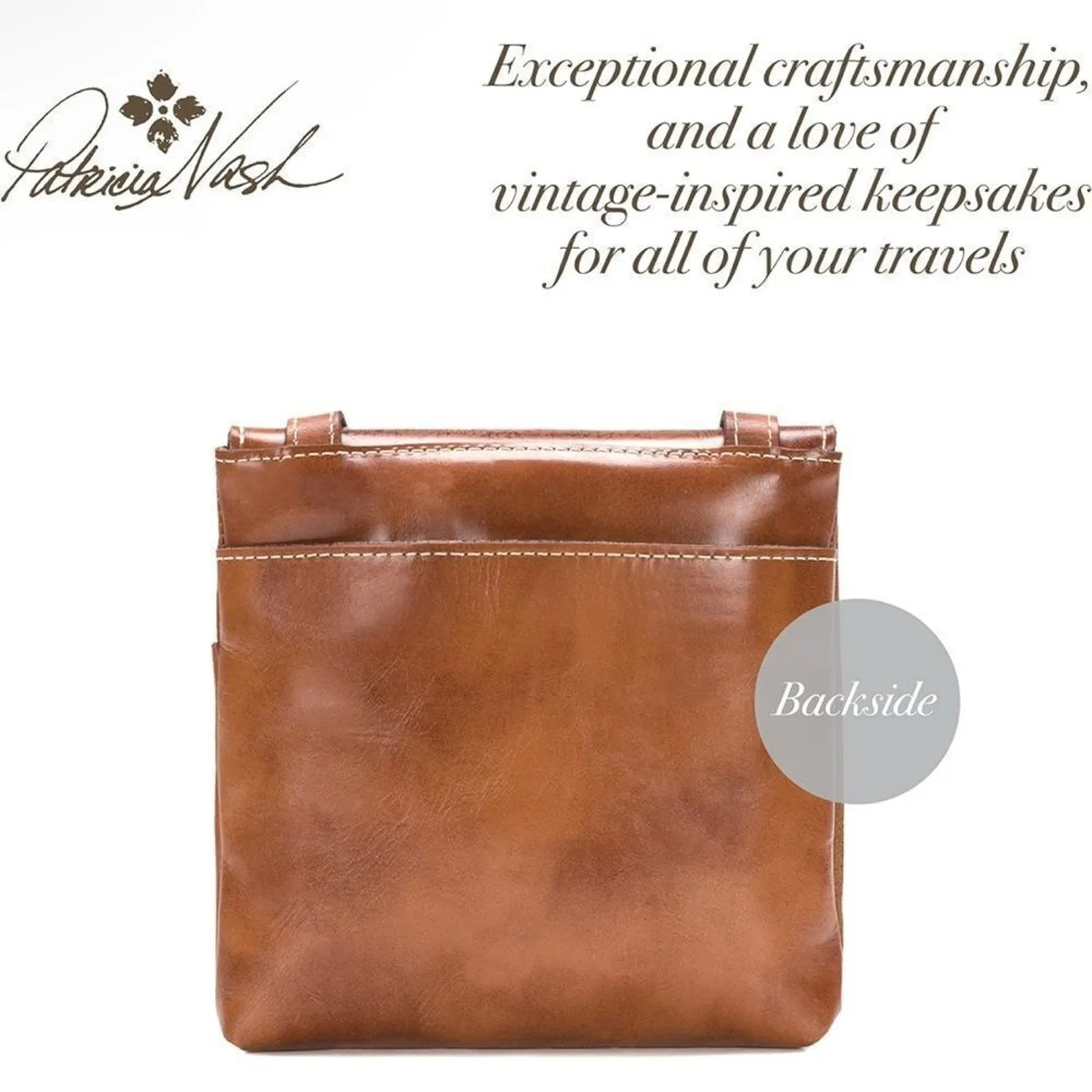 PATRICIA NASH Granada Crossbody Bag with Strap & Credit Card Wallet New in Box - Image 11