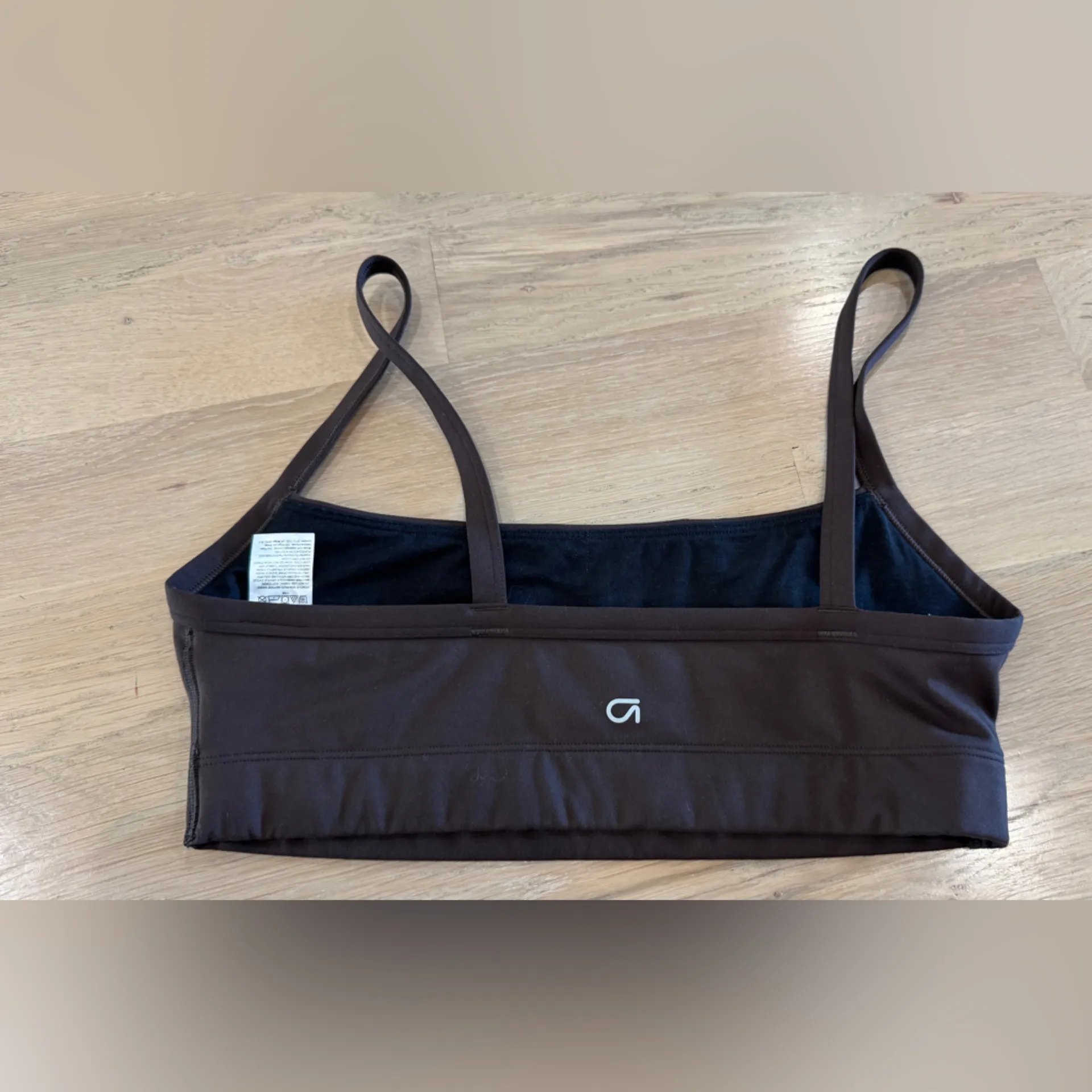 Gap medium impact sports bra brown size medium - Image 7