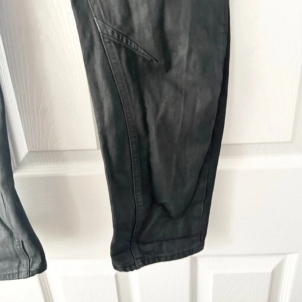 G Star Raw Arc 3D Washed Black Wax Finish Boyfriend Low Rise Denim Jeans 27 - Image 7