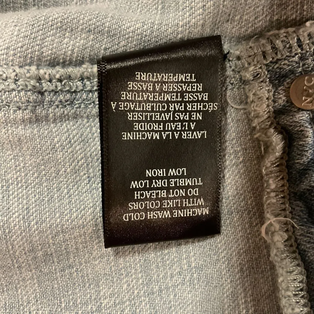 Blank NYC Women's Cut Out Pockets High Waist Raw Hem Denim Shorts Size 30‎ - Image 12