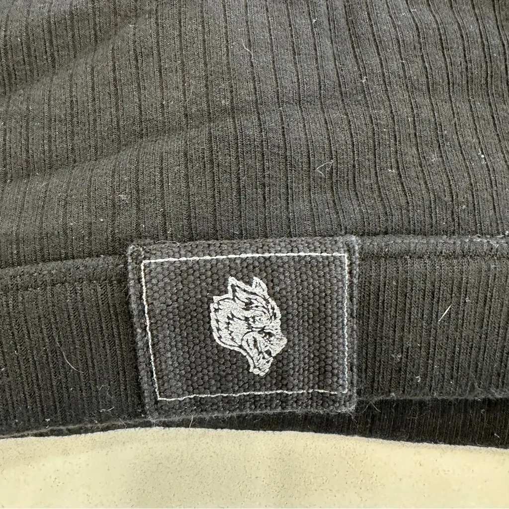 Darc Sport Wolves SHE Black Ribbed Sports Bra Size Extra Small 10 of 400 - Image 4