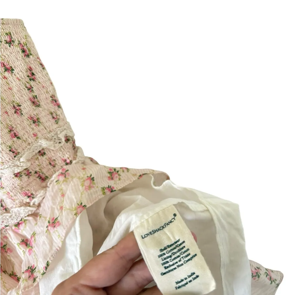 LoveShackFancy Sunshine Dress in Cherry Kisses - Image 5