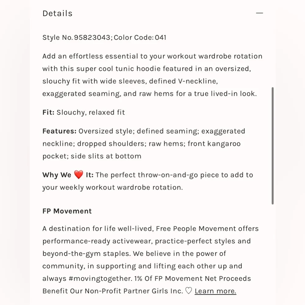 NWT Free People Movement Free Spirit Tunic In Heather Grey - Image 5